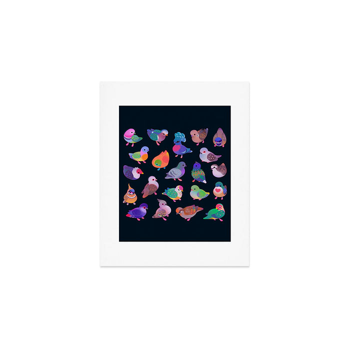 Wild pigeon - name Art Print Gallery Image 1