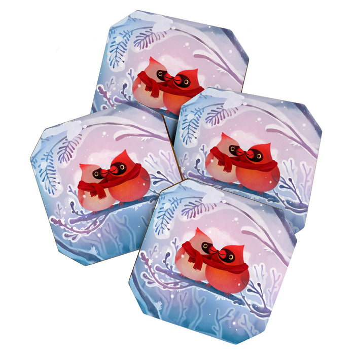 winter lovers Coaster Gallery Image 1