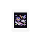 Zebras in freshwater Art Print Gallery Image 1