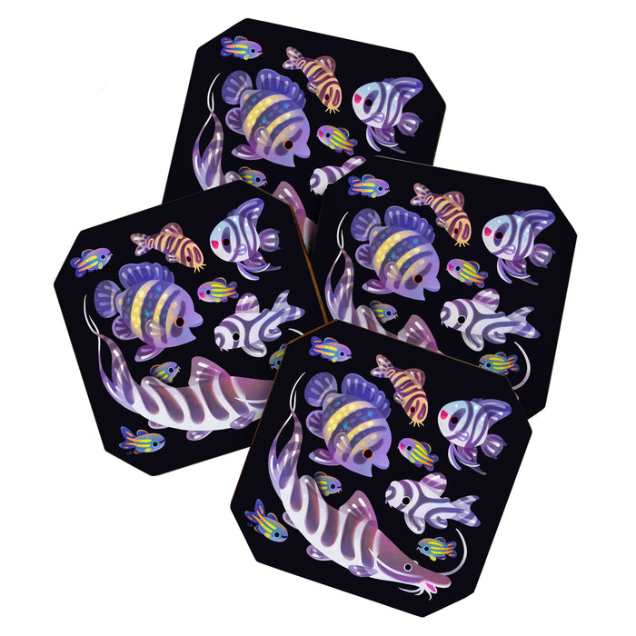 Zebras in freshwater Coaster Gallery Image 1
