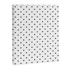 Small Black Polka dots Background Canvas Print Gallery Image 8