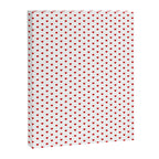 Small Red heart pattern Canvas Print Gallery Image 8