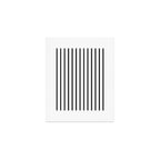 Vertical Black Stripes Pattern Art Print Gallery Image 1