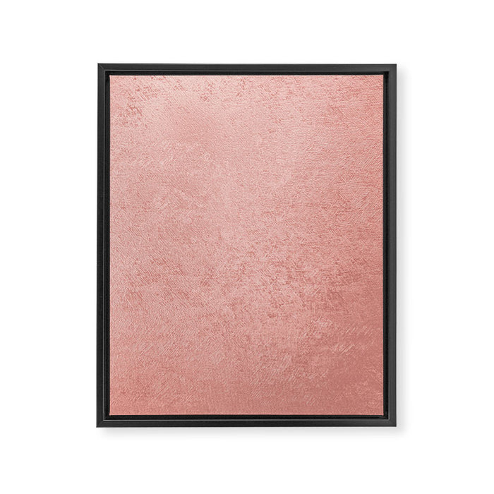 Abstract modern rose pink geometrical pattern Framed Canvas Print Gallery Image 1