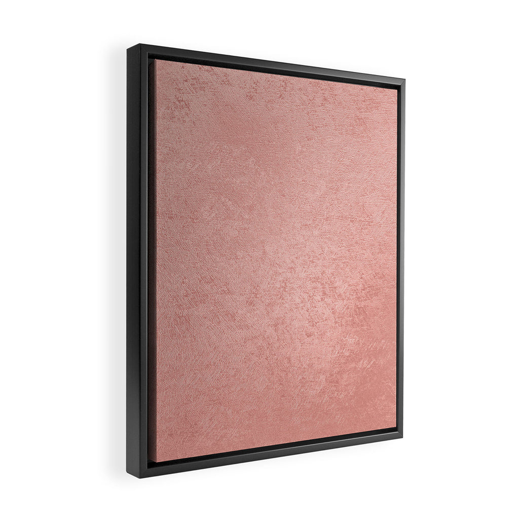 Abstract modern rose pink geometrical pattern Framed Canvas Print Gallery Image 2