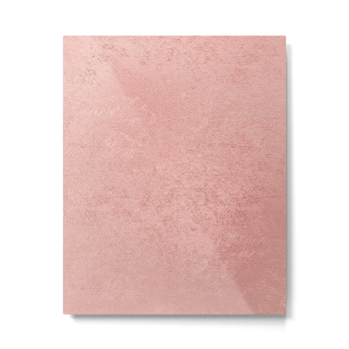 Abstract modern rose pink geometrical pattern Metal Print Gallery Image 1