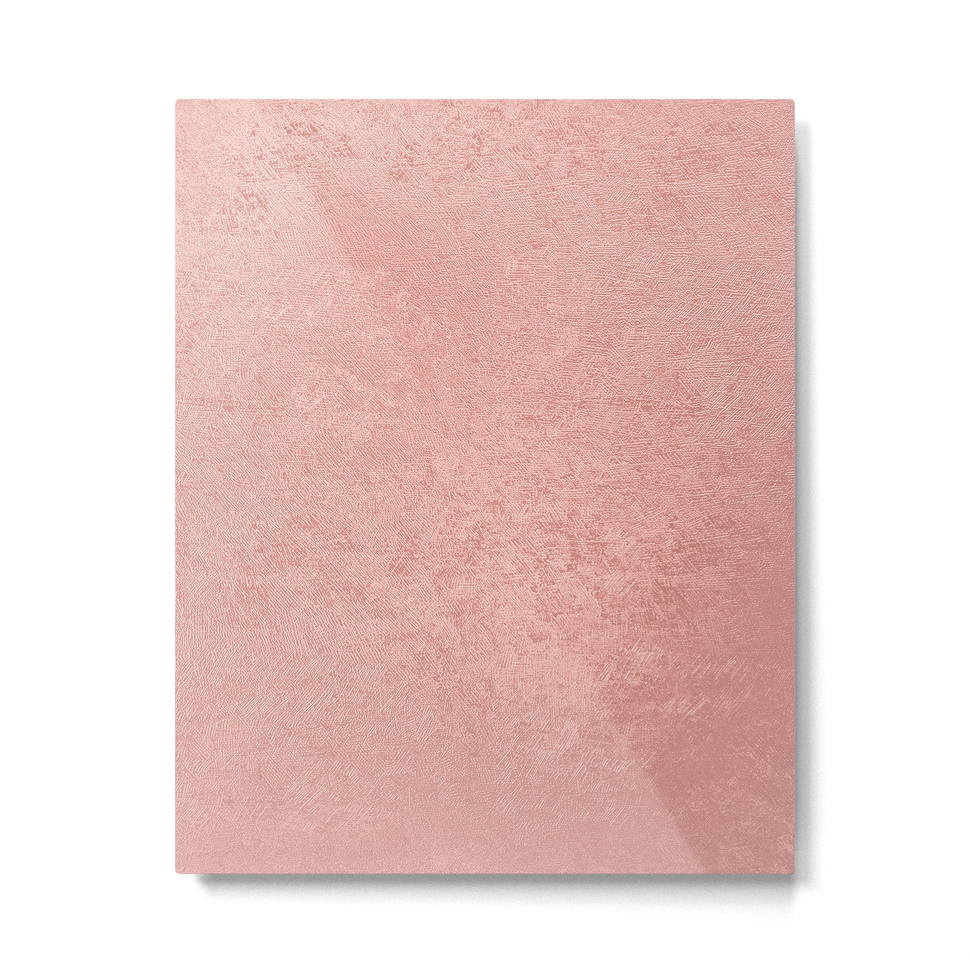 Abstract modern rose pink geometrical pattern Metal Print Gallery Image 6