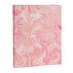 Blush pink abstract watercolor marble pattern Canvas Print Gallery Image 8