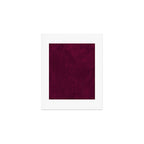 Hand painted modern abstract burgundy marble watercolor Art Print Gallery Image 1
