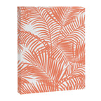 Modern blush coral simple tropical  palm tree pattern Canvas Print Gallery Image 8