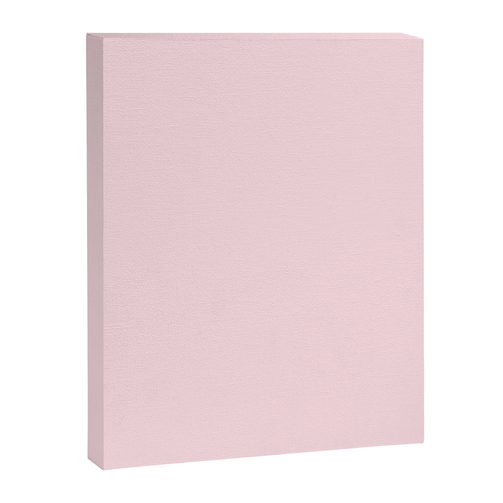 Modern blush pink solid color background design Canvas Print Gallery Image 8