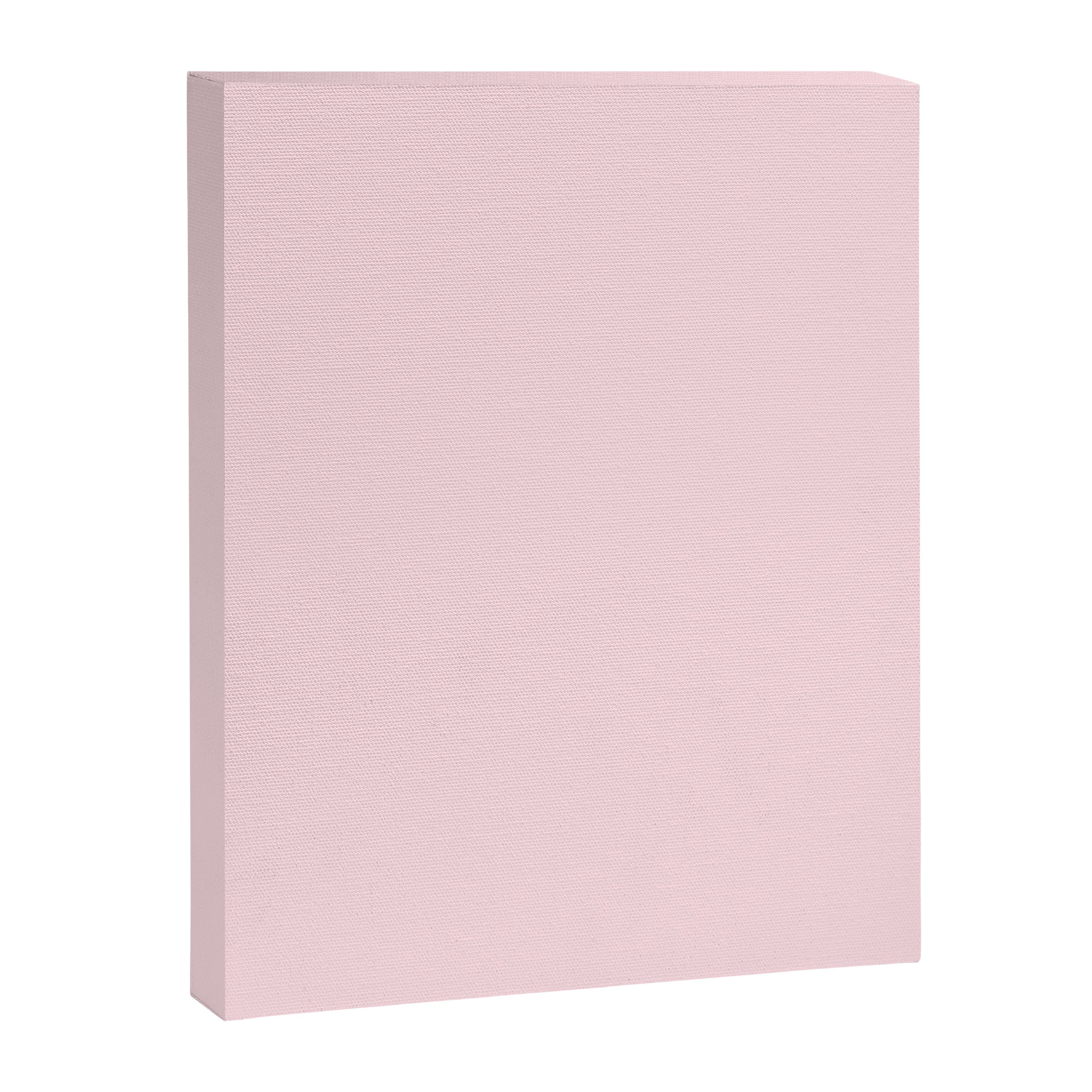 Modern blush pink solid color background design Canvas Print Gallery Image 8