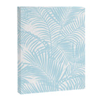 Pastel blue modern simple tropical palm tree Canvas Print Gallery Image 8