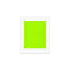 Trendy modern lime green neon color Art Print Gallery Image 1