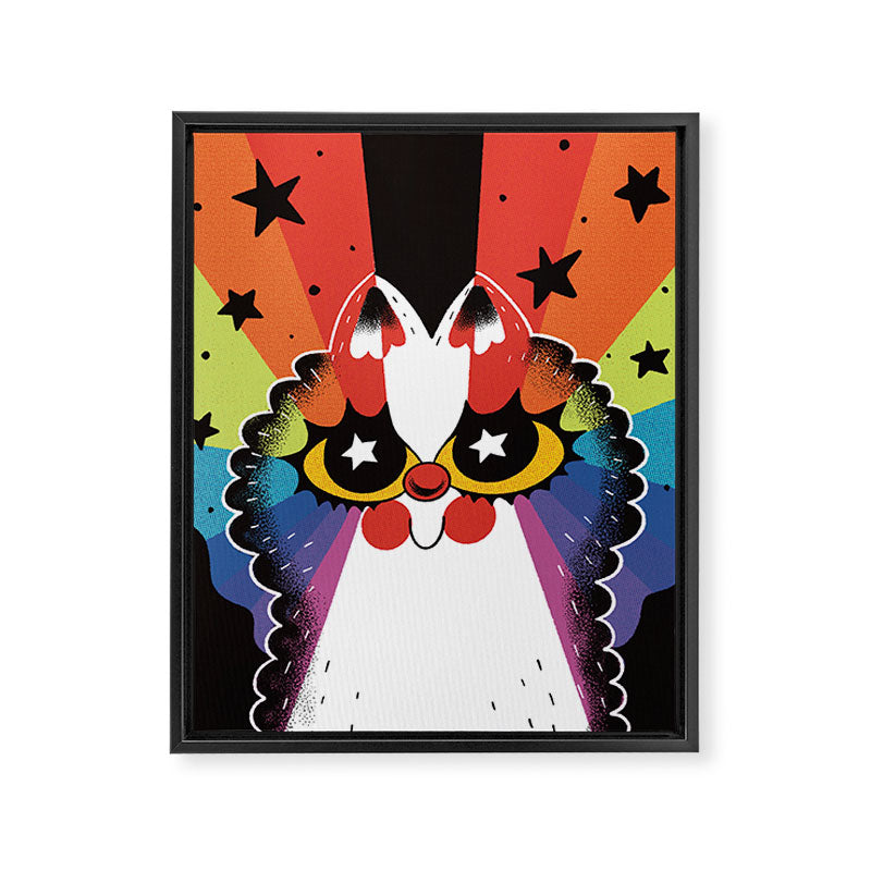 Bright Eyes  Framed Canvas Print Gallery Image 6