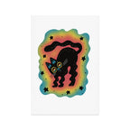 Wiggle Cat Art Print Gallery Image 1