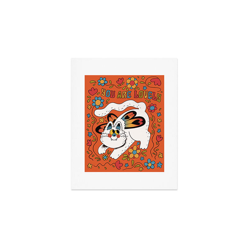 You Are Lovely Art Print Gallery Image 1