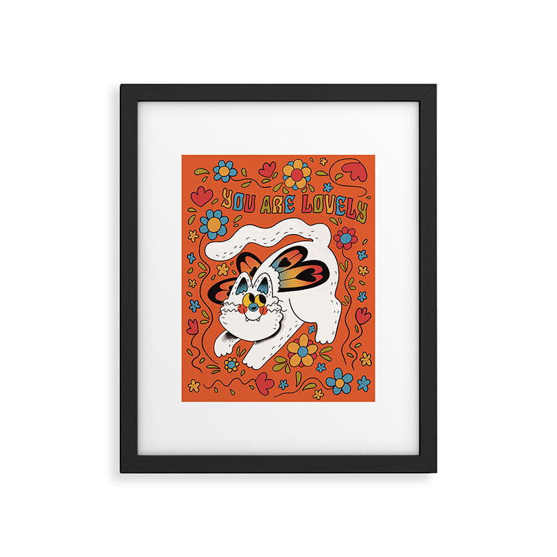 You Are Lovely Framed Art Print Gallery Image 5