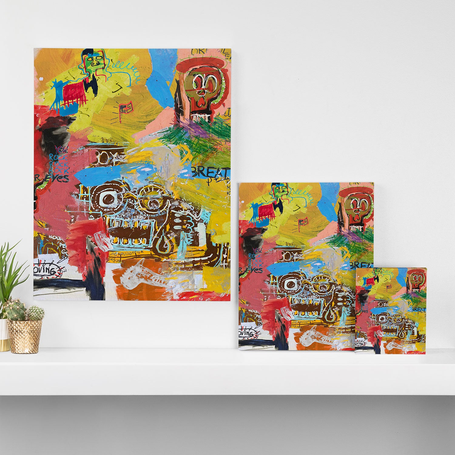 Let the Mind Fly Canvas Print Gallery Image 3