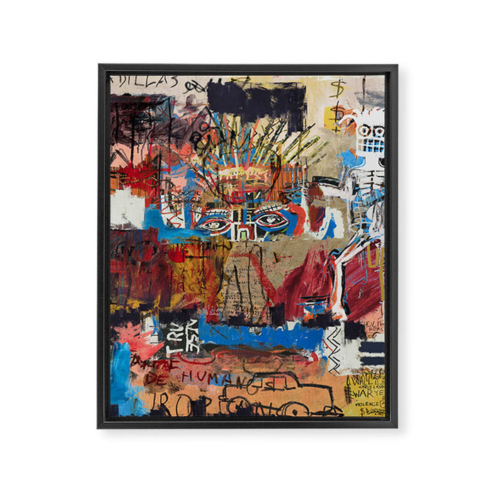My vision became blurred Framed Canvas Print Gallery Image 1