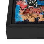 My vision became blurred Framed Canvas Print Gallery Image 3
