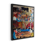 My vision became blurred Framed Canvas Print Gallery Image 2
