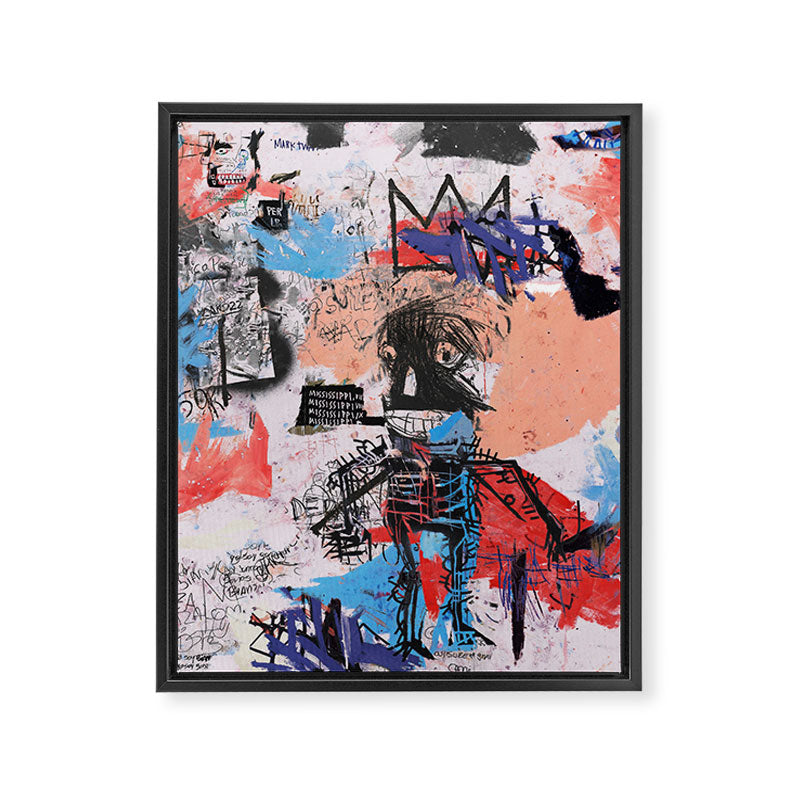 SAMO is Alive Framed Canvas Print Gallery Image 8