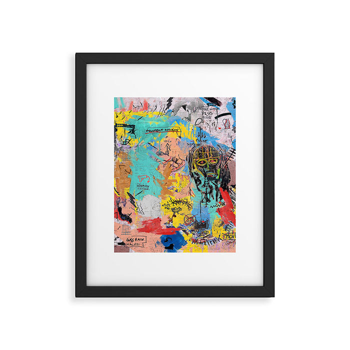 SAMO Framed Art Print Gallery Image 1