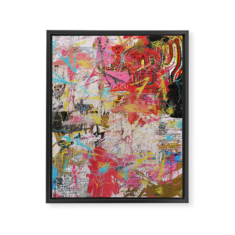 The Radiant Child Framed Canvas Print Gallery Image 6