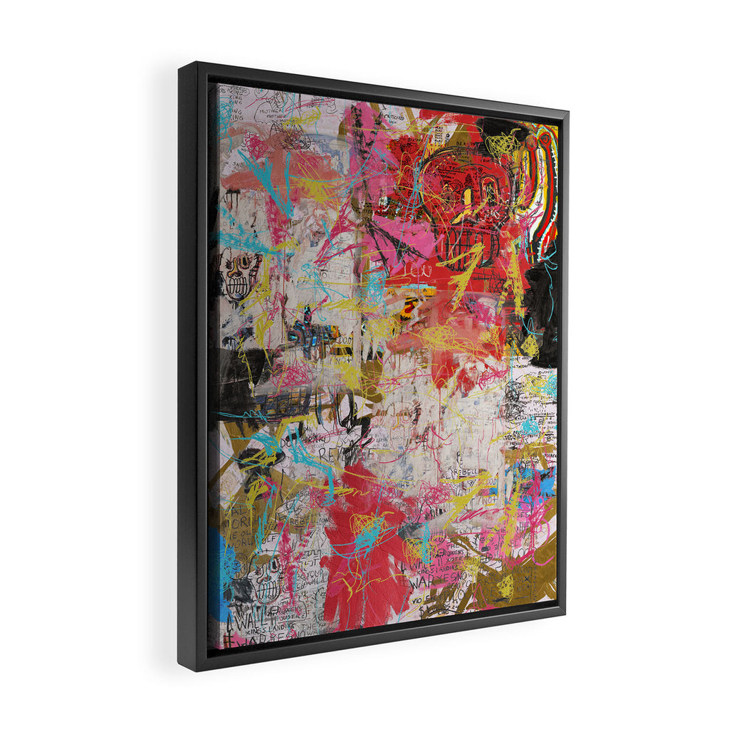 The Radiant Child Framed Canvas Print Gallery Image 2