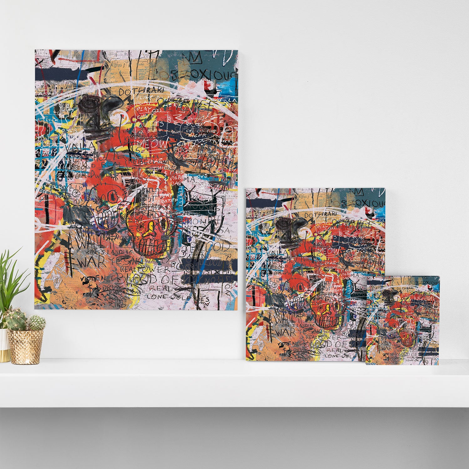 World Mapsqiuat Canvas Print Gallery Image 3