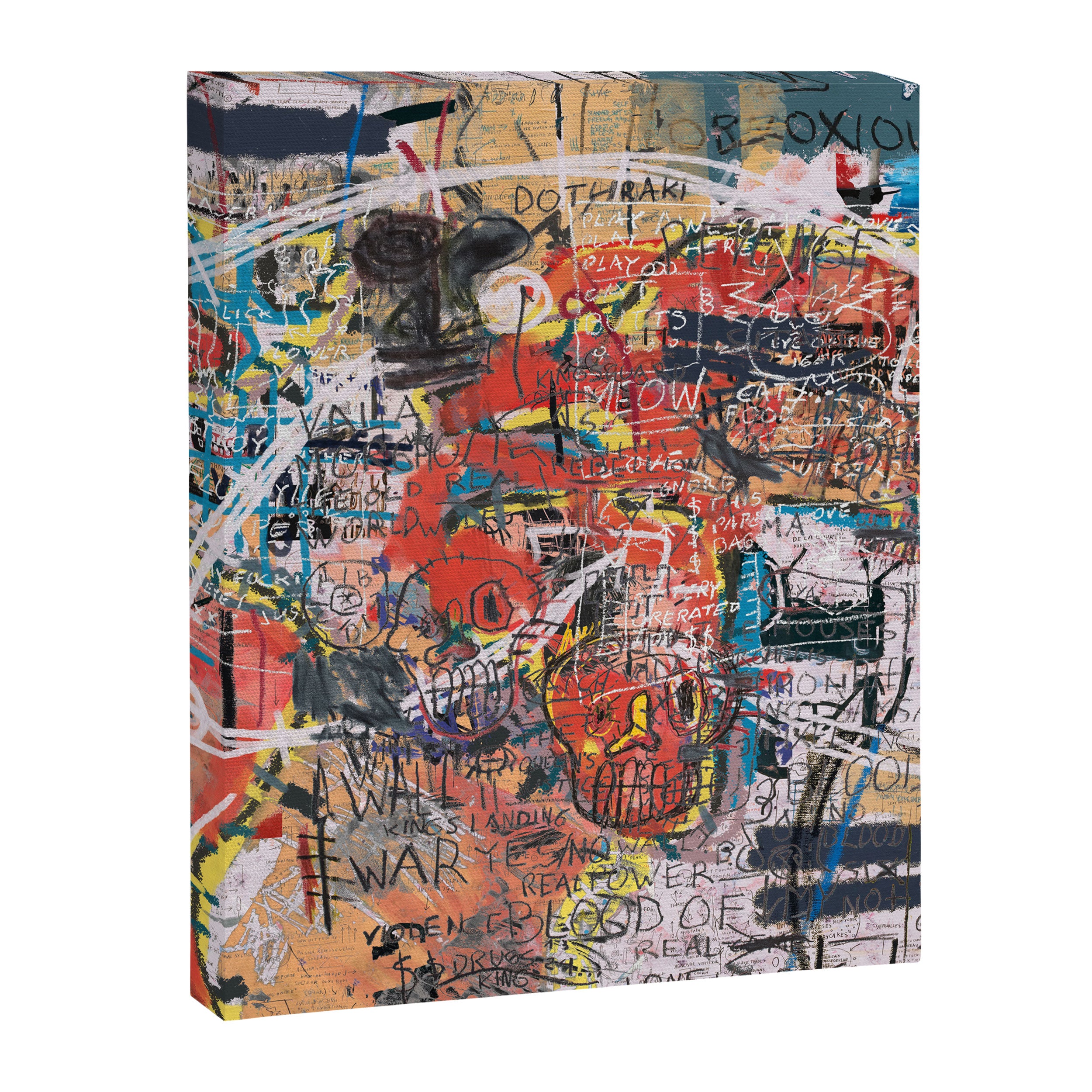 World Mapsqiuat Canvas Print Gallery Image 6