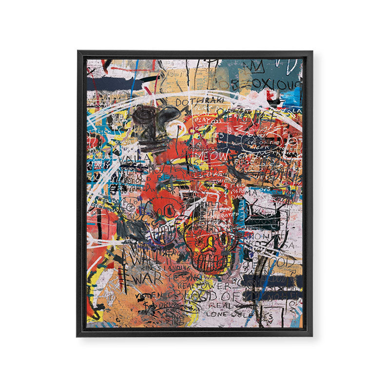 World Mapsqiuat Framed Canvas Print Gallery Image 6
