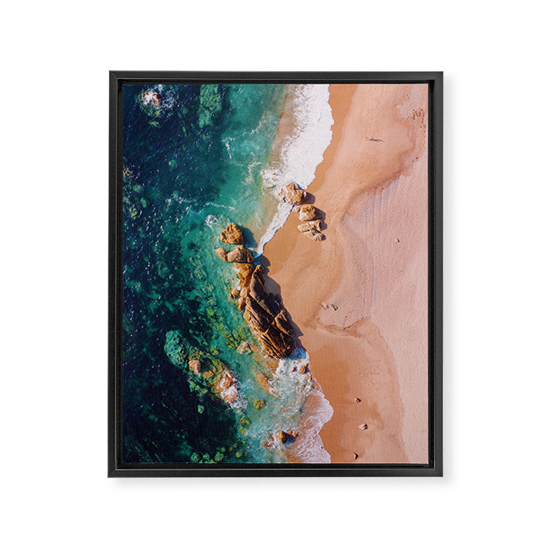 Miramar Beach Framed Canvas Print Gallery Image 6