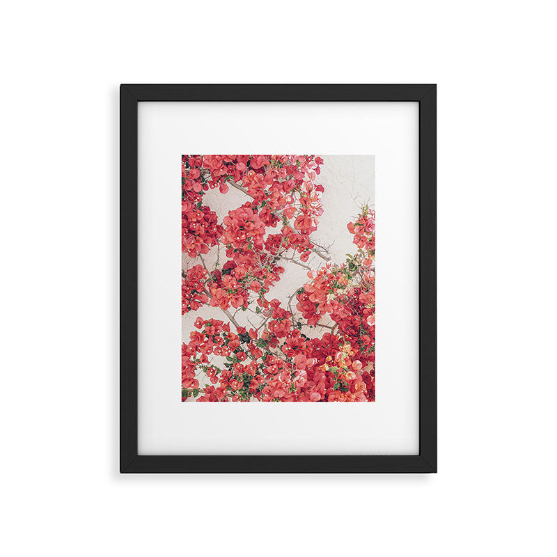 Mediterranean Bougainvillea Flower Framed Art Print Gallery Image 5