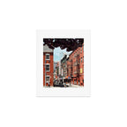 New York China Town Streets Art Print Gallery Image 1