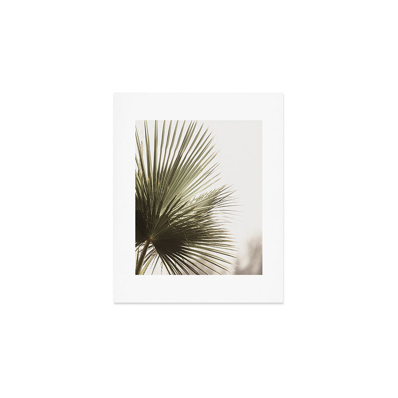 Palm Leaf Tropical Art Print Gallery Image 1