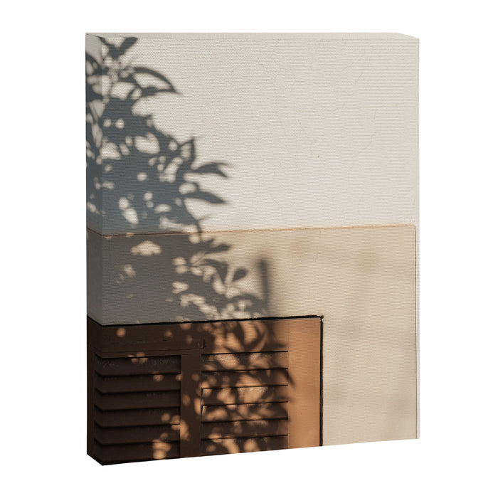 Shadow House Facade Canvas Print Gallery Image 1