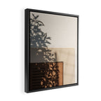 Shadow House Facade Framed Canvas Print Gallery Image 2