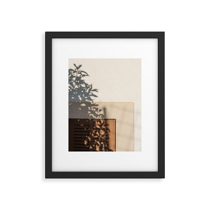 Shadow House Facade Framed Art Print Gallery Image 1