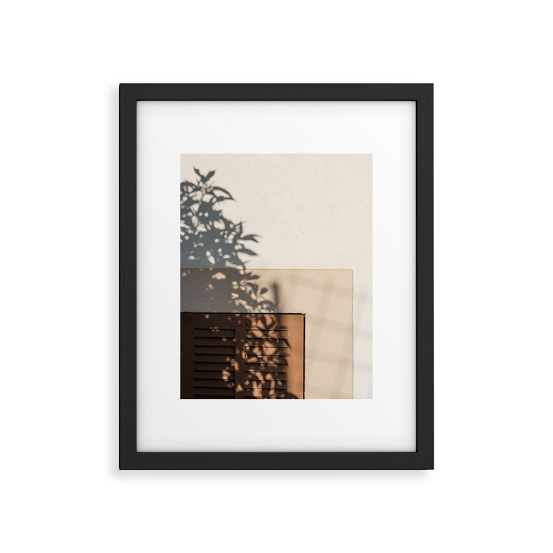 Shadow House Facade Framed Art Print Gallery Image 5
