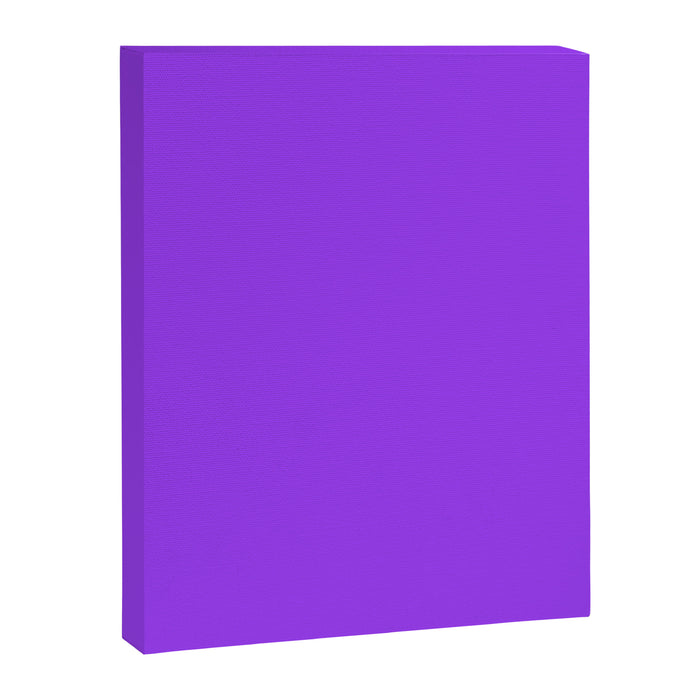 Bright Fluorescent Neon Purple Canvas Print Gallery Image 1