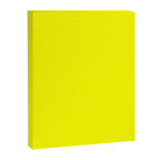 Bright Fluorescent Yellow Neon Canvas Print Gallery Image 8