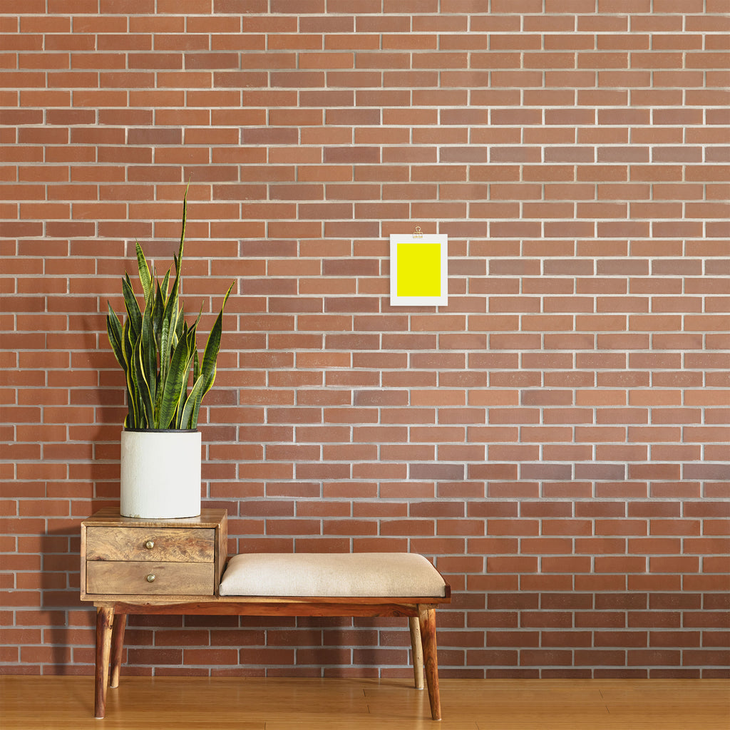 Bright Fluorescent Yellow Neon Art Print Gallery Image 2
