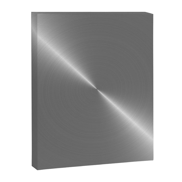 Bright Polished Titanium Metal Canvas Print Gallery Image 1