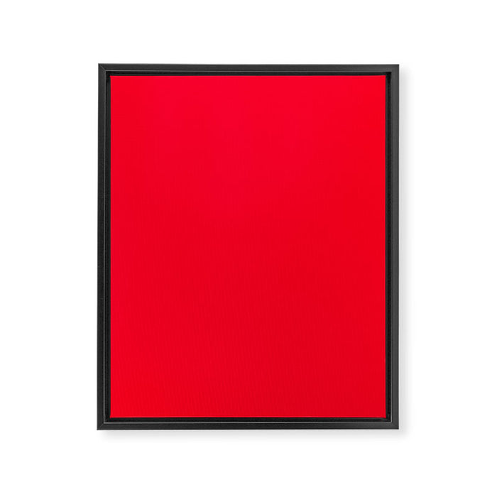 Bright Red Cherry Tomato - Spring 2018 London Fashion Trends Framed Canvas Print Gallery Image 1