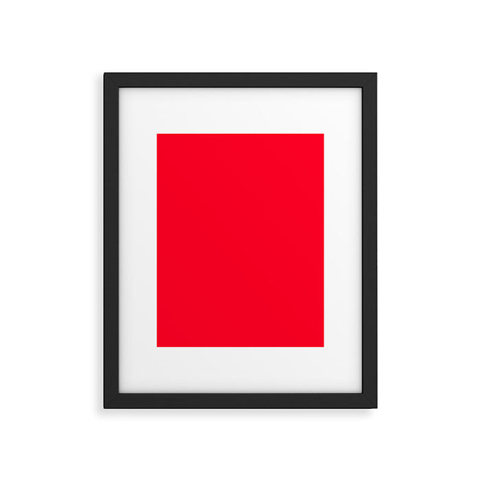 Bright Red Cherry Tomato - Spring 2018 London Fashion Trends Framed Art Print Gallery Image 1