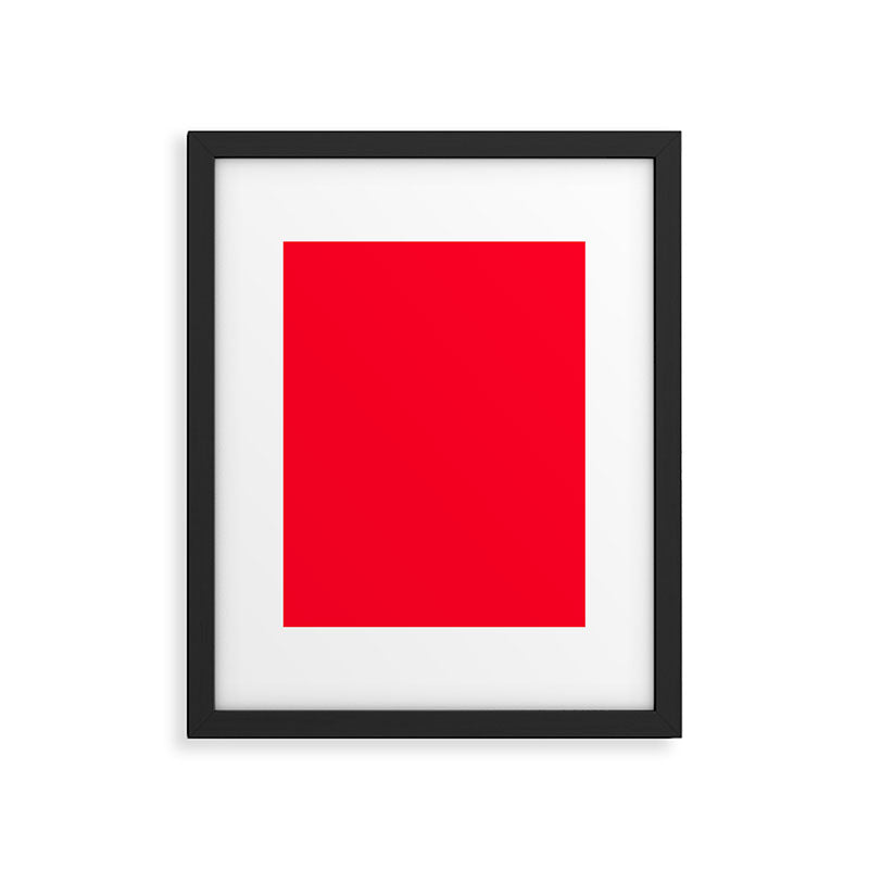 Bright Red Cherry Tomato - Spring 2018 London Fashion Trends Framed Art Print Gallery Image 6