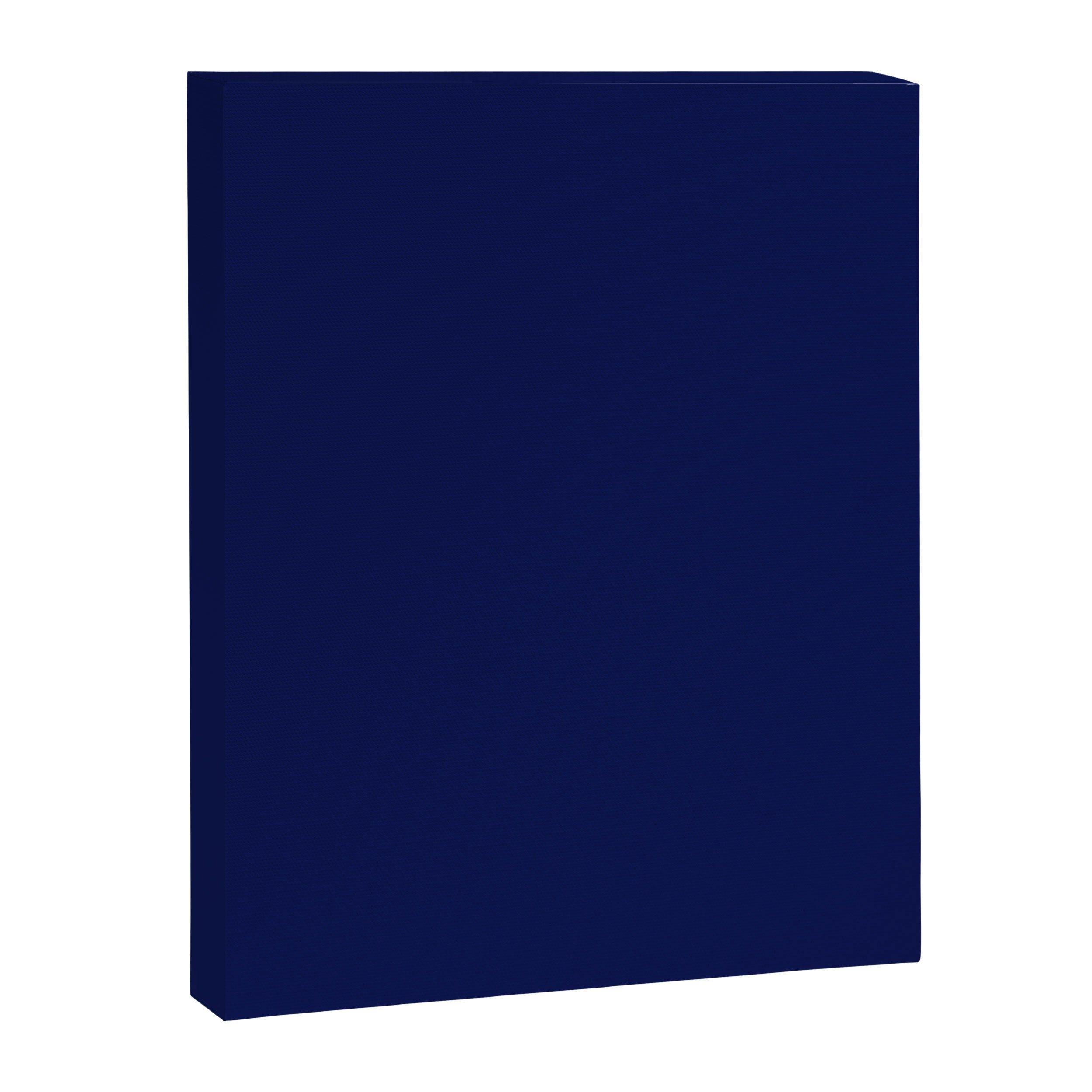 Classic Navy Blue Solid Color Canvas Print Gallery Image 8
