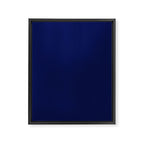Classic Navy Blue Solid Color Framed Canvas Print Gallery Image 8